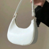 Bolsa Feminina Transversal Meia-Lua Elegante com Alça Removível